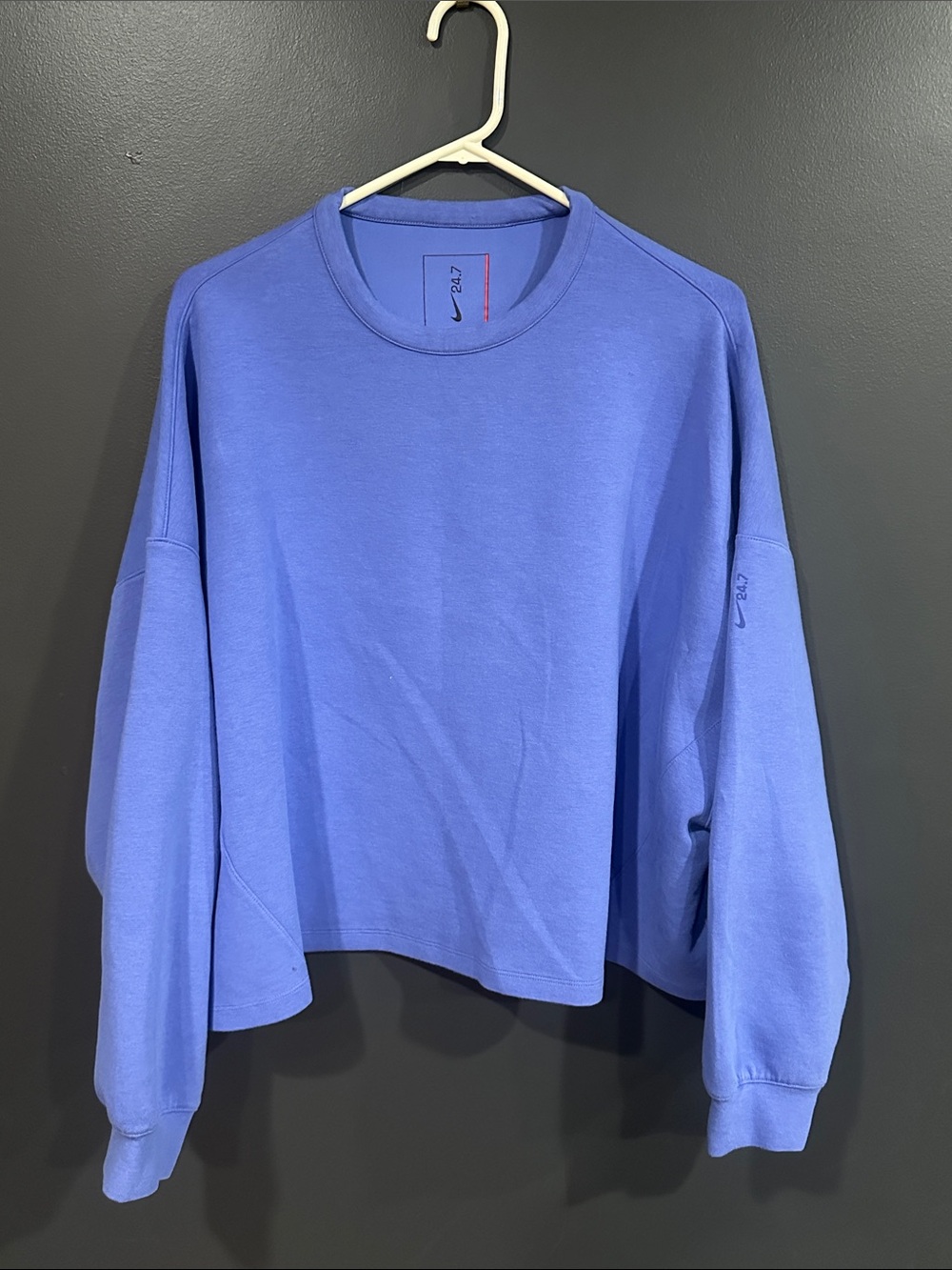 Nike Women's 24/7 Relaxed Crewneck Sweatshirt discipline Large